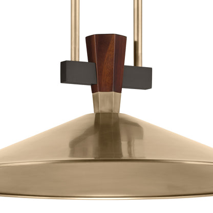 KICHLER 52832CPZLED Tenon One Light Pendant