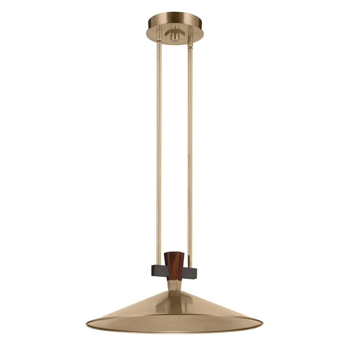 KICHLER 52832CPZLED Tenon One Light Pendant
