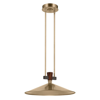KICHLER 52832CPZLED Tenon One Light Pendant