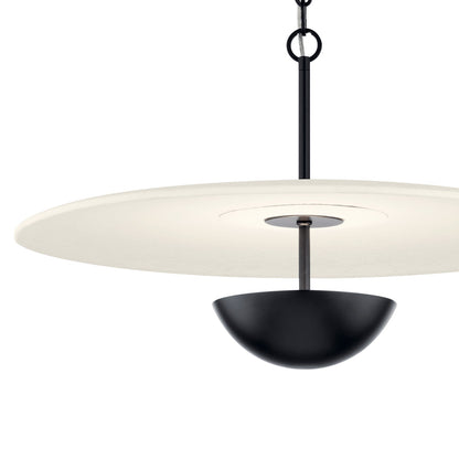 KICHLER 52829BKLED Mikale One Light Pendant
