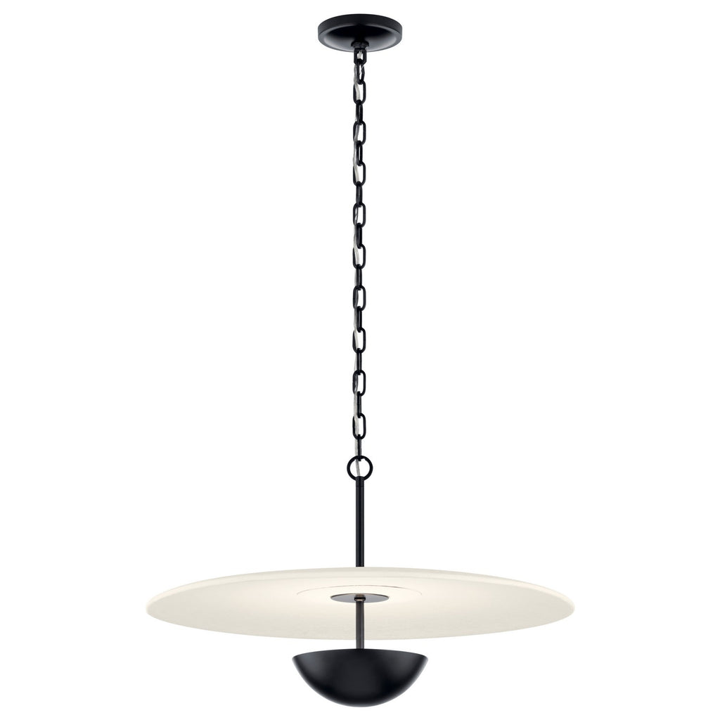 KICHLER 52829BKLED Mikale One Light Pendant