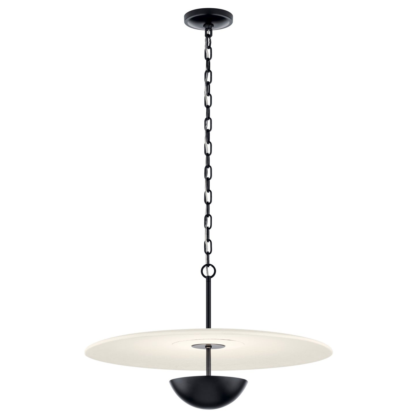 KICHLER 52829BKLED Mikale One Light Pendant