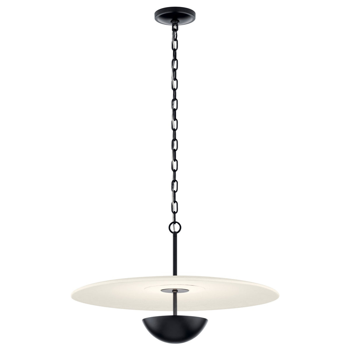 KICHLER 52829BKLED Mikale One Light Pendant
