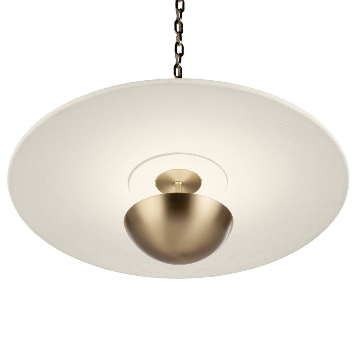 KICHLER 52829CPZLED Mikale One Light Pendant