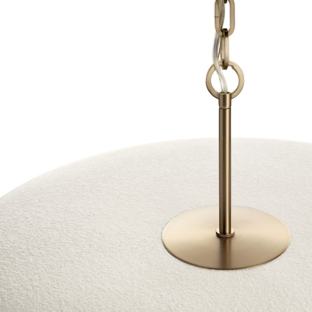 KICHLER 52829CPZLED Mikale One Light Pendant