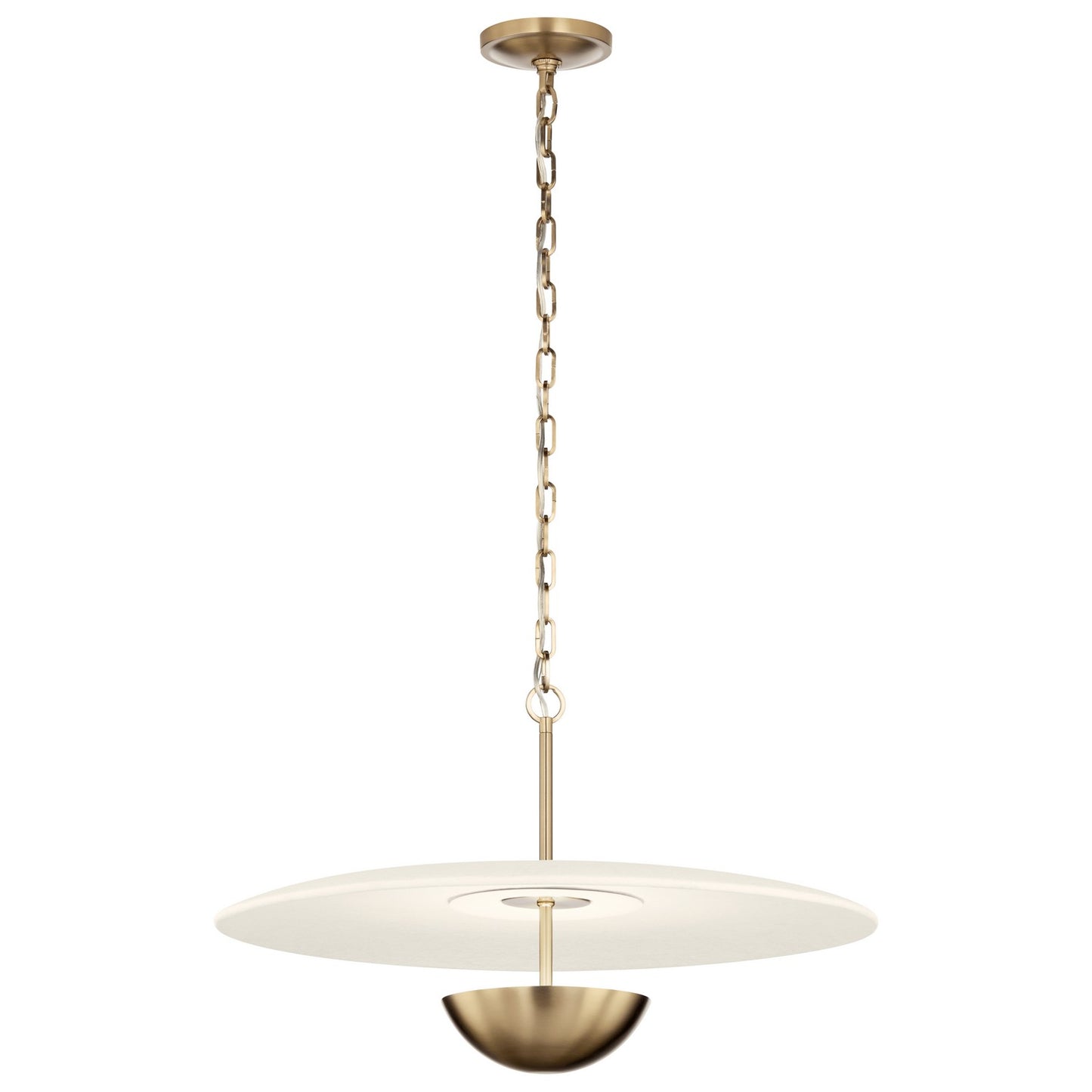 KICHLER 52829CPZLED Mikale One Light Pendant