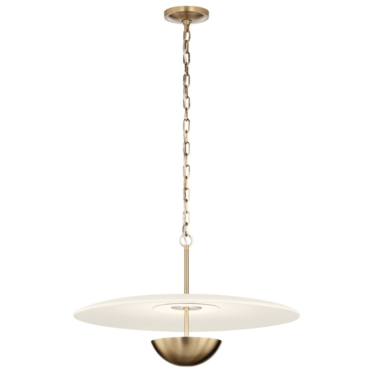 KICHLER 52829CPZLED Mikale One Light Pendant