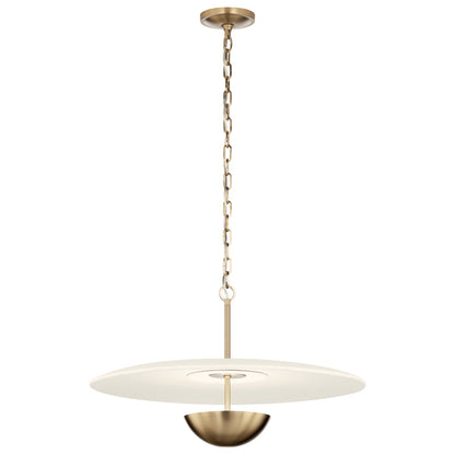 KICHLER 52829CPZLED Mikale One Light Pendant