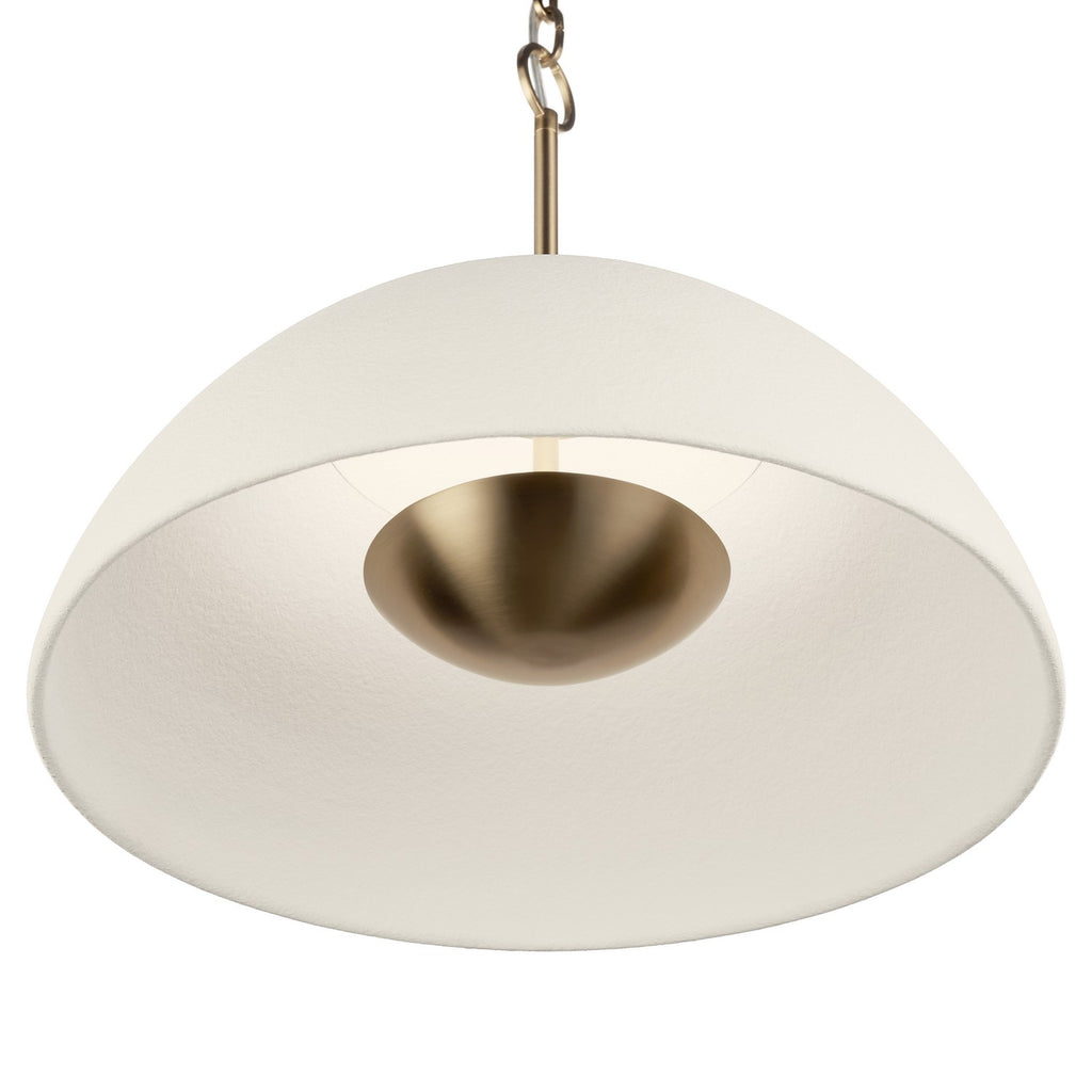 KICHLER 52828CPZLED Mikale One Light Pendant