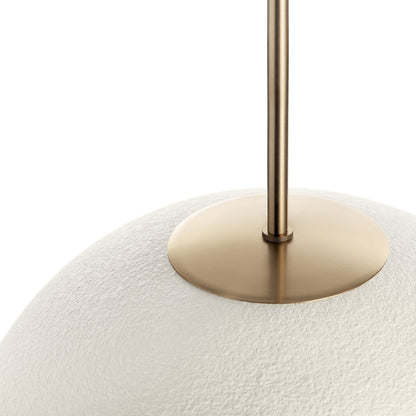 KICHLER 52828CPZLED Mikale One Light Pendant