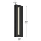 KICHLER 59169BKLED Arik Led Outdoor Wall Mount