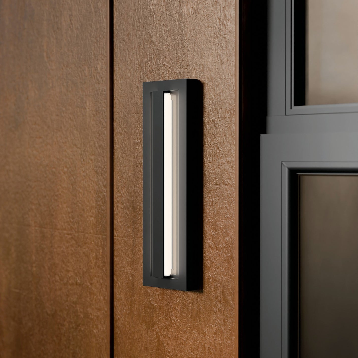 KICHLER 59169BKLED Arik Led Outdoor Wall Mount