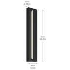 KICHLER 59170BKLED Arik Led Outdoor Wall Mount