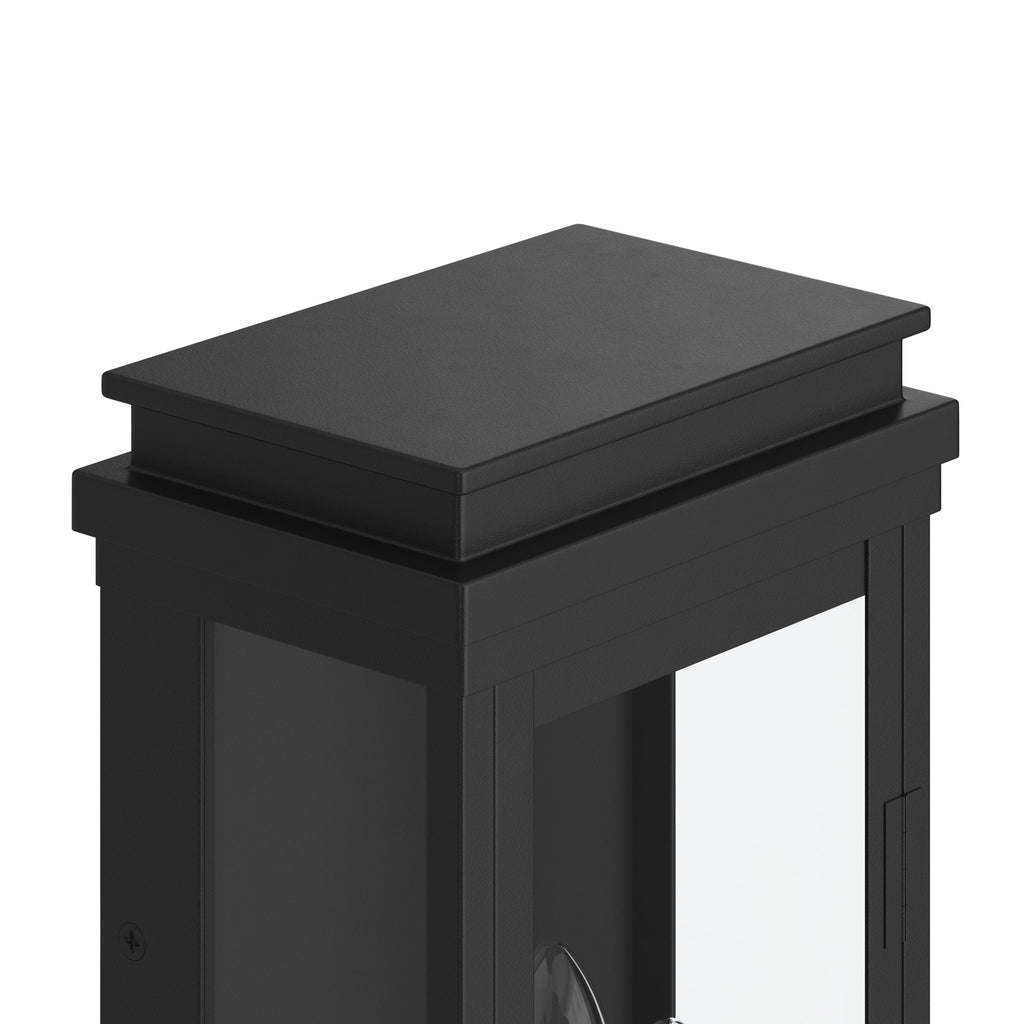 KICHLER 59163BK Lundon Three Light Outdoor Wall Mount