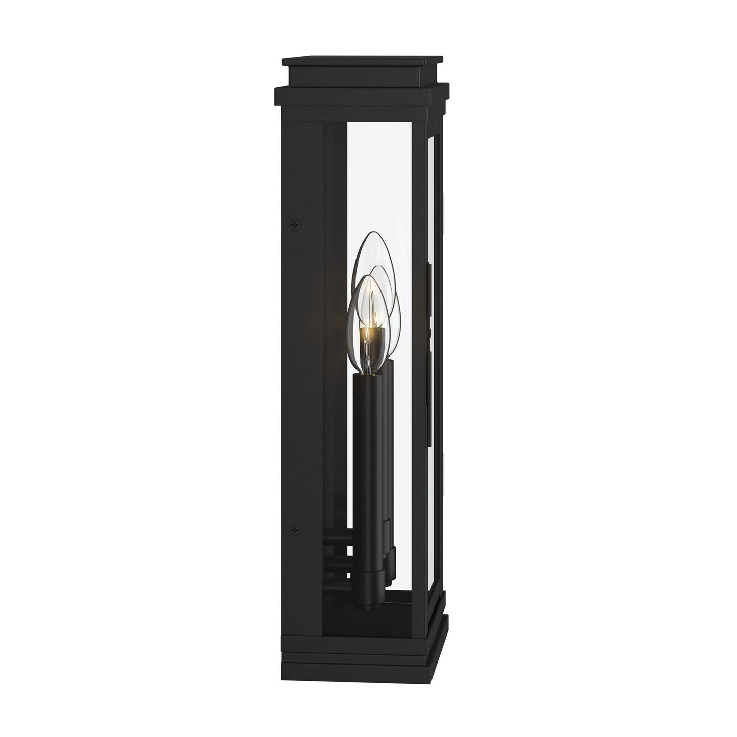 KICHLER 59163BK Lundon Three Light Outdoor Wall Mount