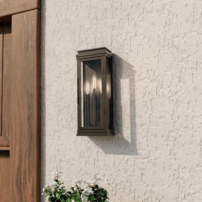 KICHLER 59163OZ Lundon Three Light Outdoor Wall Mount