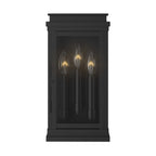 KICHLER 59162BK Lundon Three Light Outdoor Wall Mount