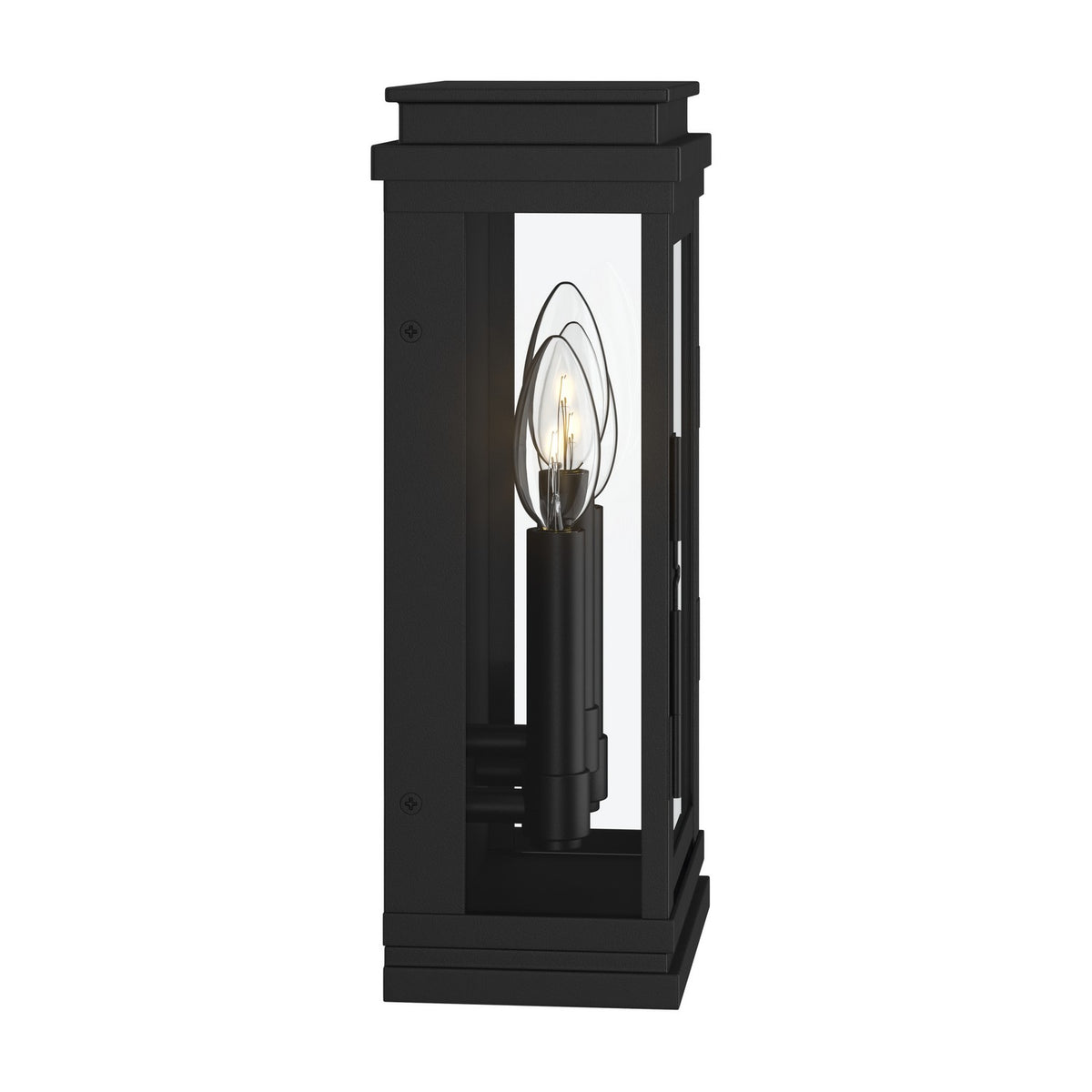 KICHLER 59162BK Lundon Three Light Outdoor Wall Mount
