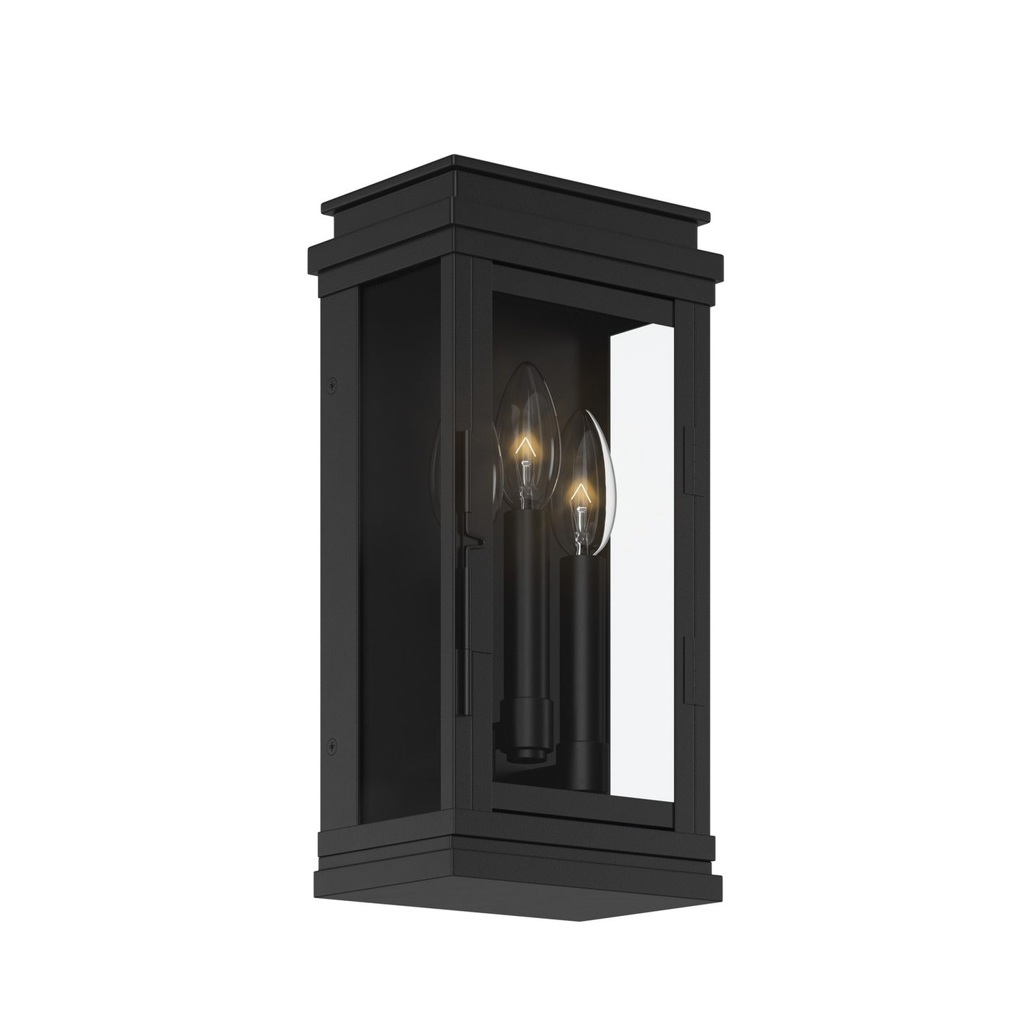 KICHLER 59162BK Lundon Three Light Outdoor Wall Mount