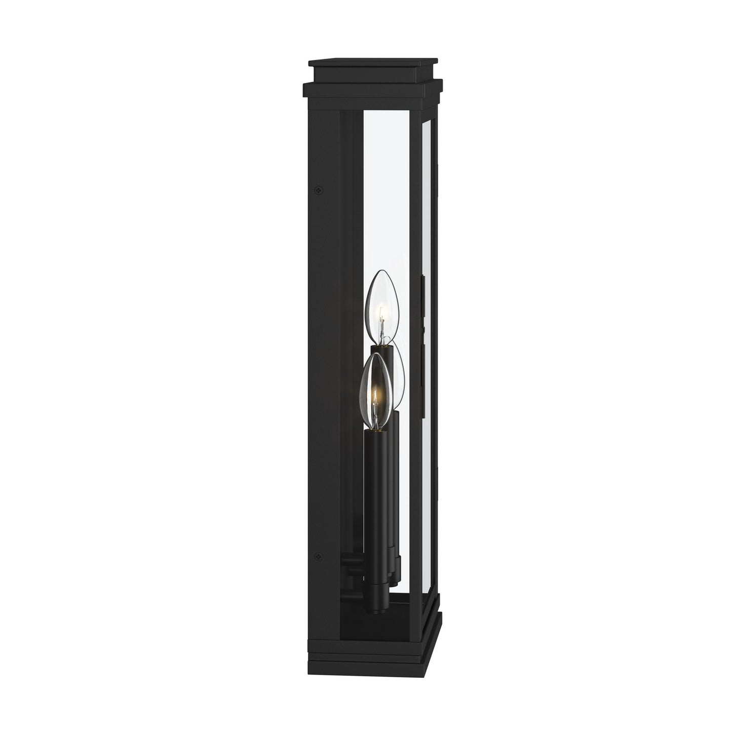 KICHLER 59164BK Lundon Three Light Outdoor Wall Mount