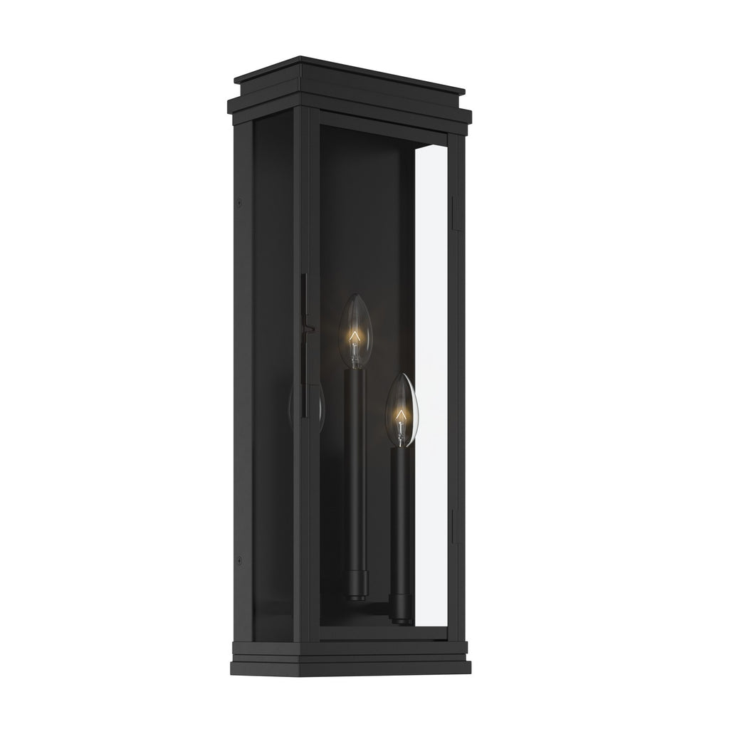 KICHLER 59164BK Lundon Three Light Outdoor Wall Mount
