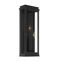 KICHLER 59164BK Lundon Three Light Outdoor Wall Mount