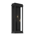 KICHLER 59164BK Lundon Three Light Outdoor Wall Mount