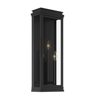 KICHLER 59164BK Lundon Three Light Outdoor Wall Mount
