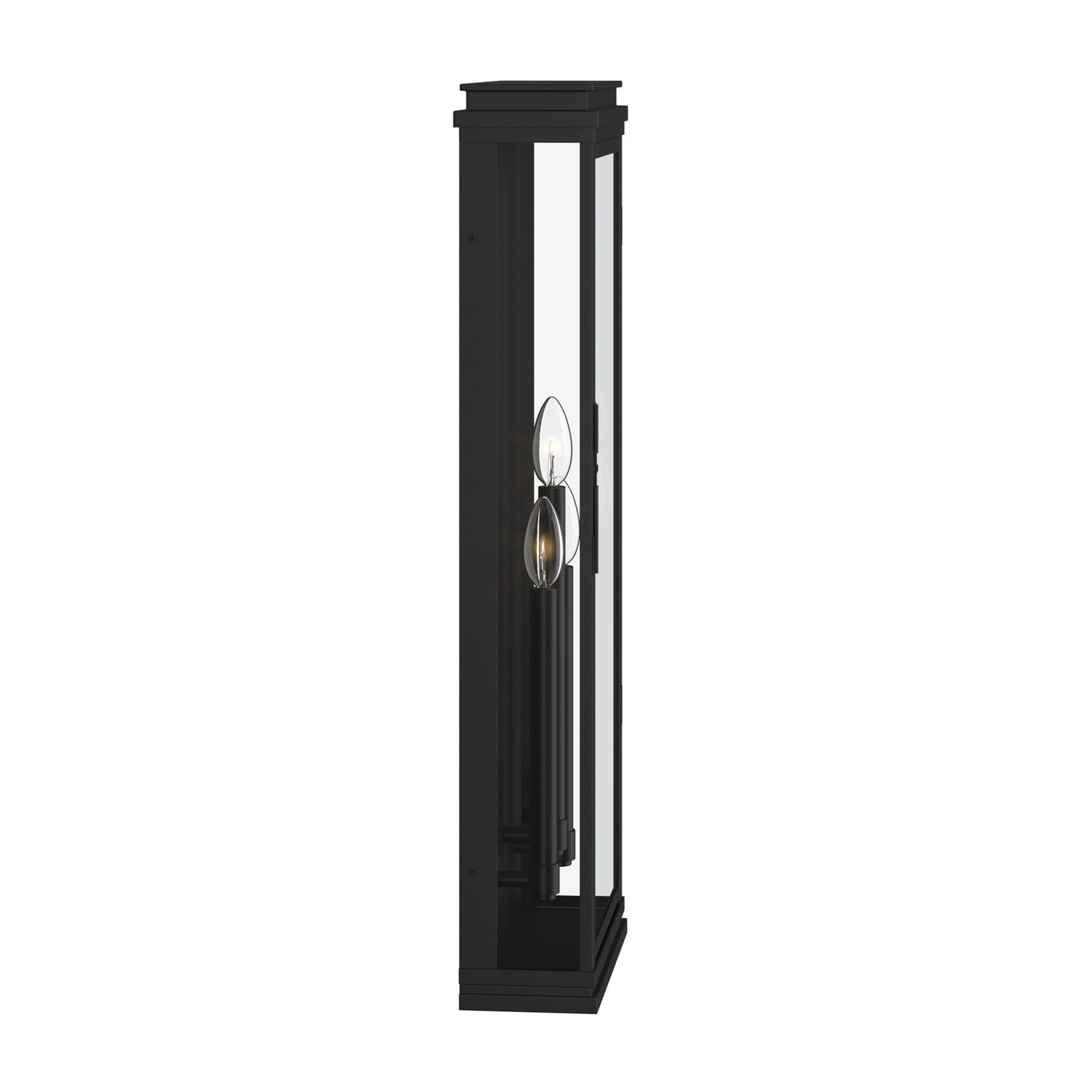 KICHLER 59165BK Lundon Three Light Outdoor Wall Mount