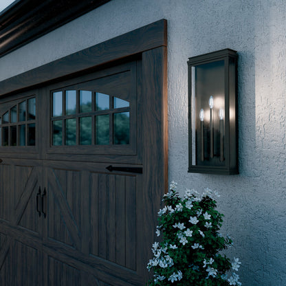 KICHLER 59165OZ Lundon Three Light Outdoor Wall Mount