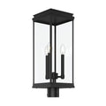 KICHLER 59166BK Lundon Three Light Outdoor Post Mount