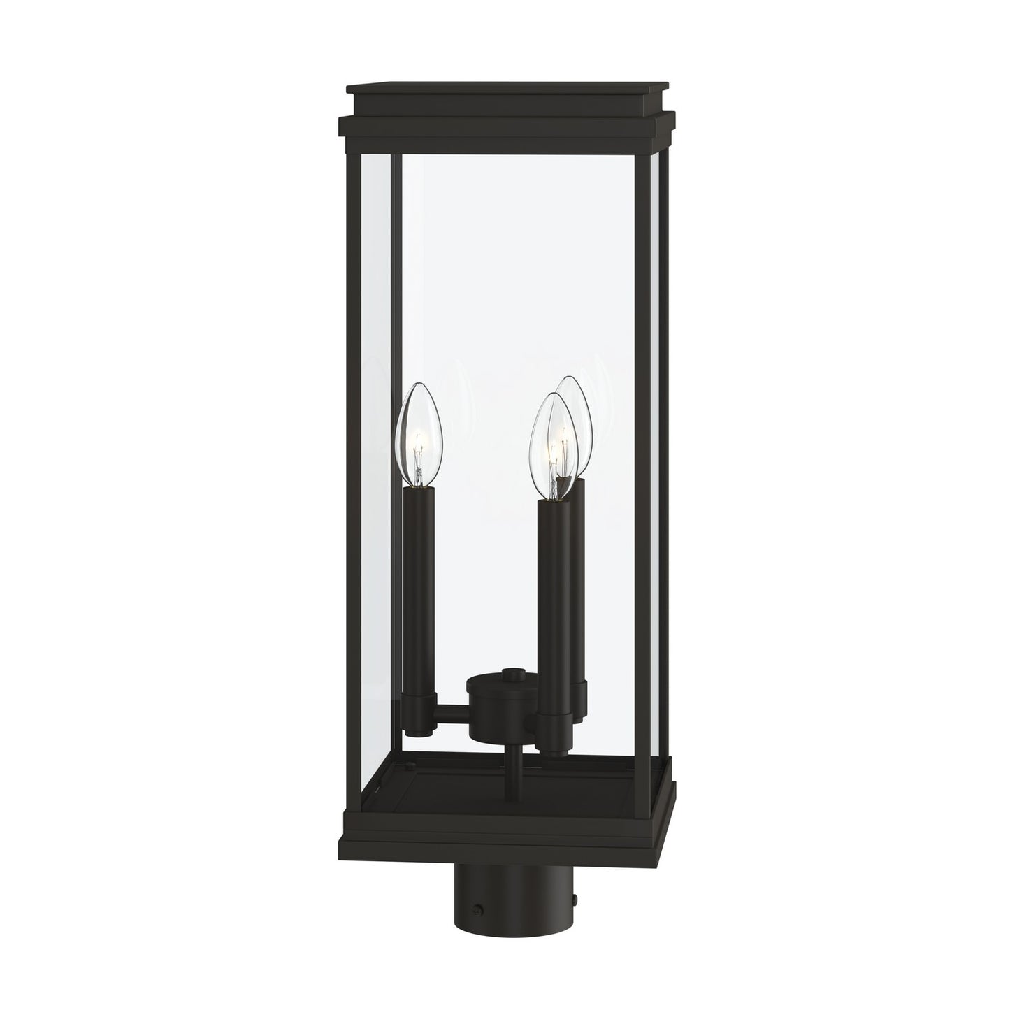 KICHLER 59166OZ Lundon Three Light Outdoor Post Mount