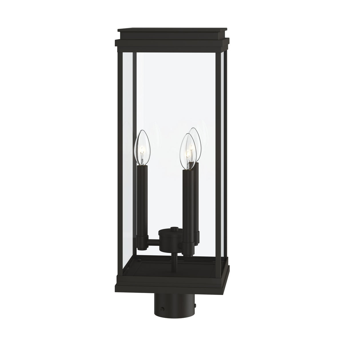 KICHLER 59166OZ Lundon Three Light Outdoor Post Mount