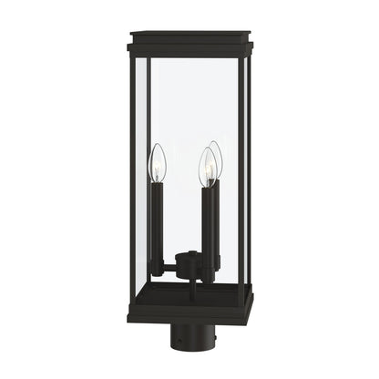 KICHLER 59166OZ Lundon Three Light Outdoor Post Mount