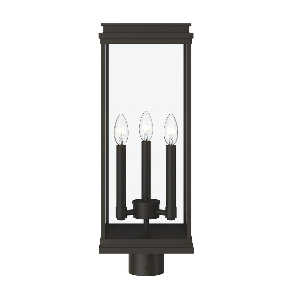 KICHLER 59166OZ Lundon Three Light Outdoor Post Mount