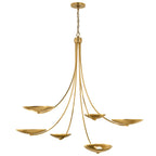 KICHLER 52857LBR Palmela Six Light Chandelier