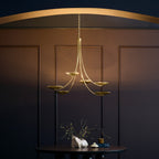 KICHLER 52857LBR Palmela Six Light Chandelier