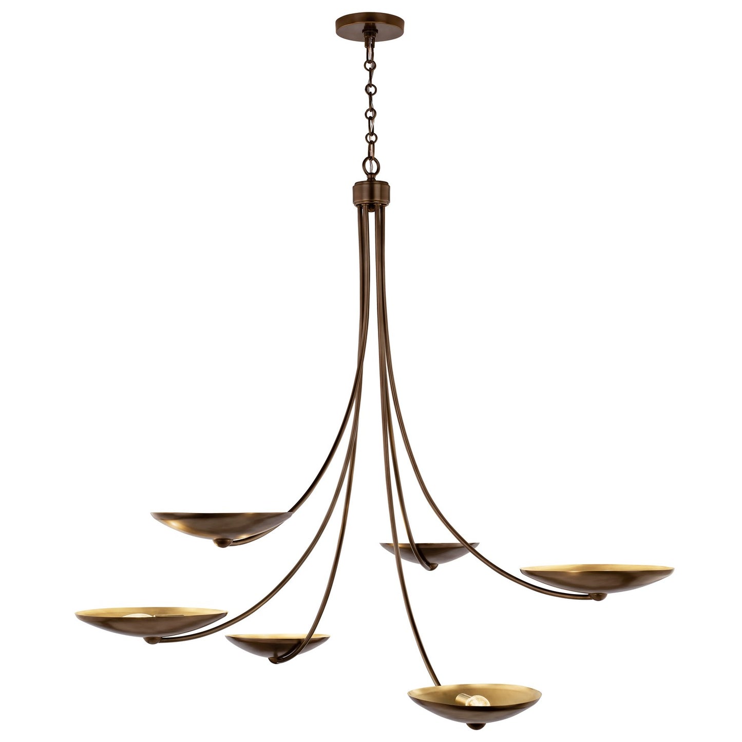 KICHLER 52857LBRLBZ Palmela Six Light Chandelier