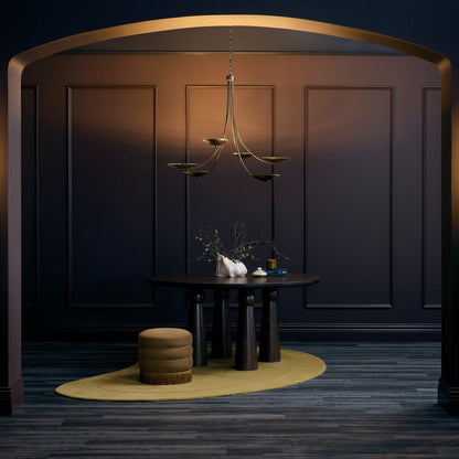KICHLER 52857LBRLBZ Palmela Six Light Chandelier