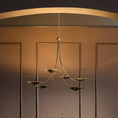 KICHLER 52857LBRLBZ Palmela Six Light Chandelier