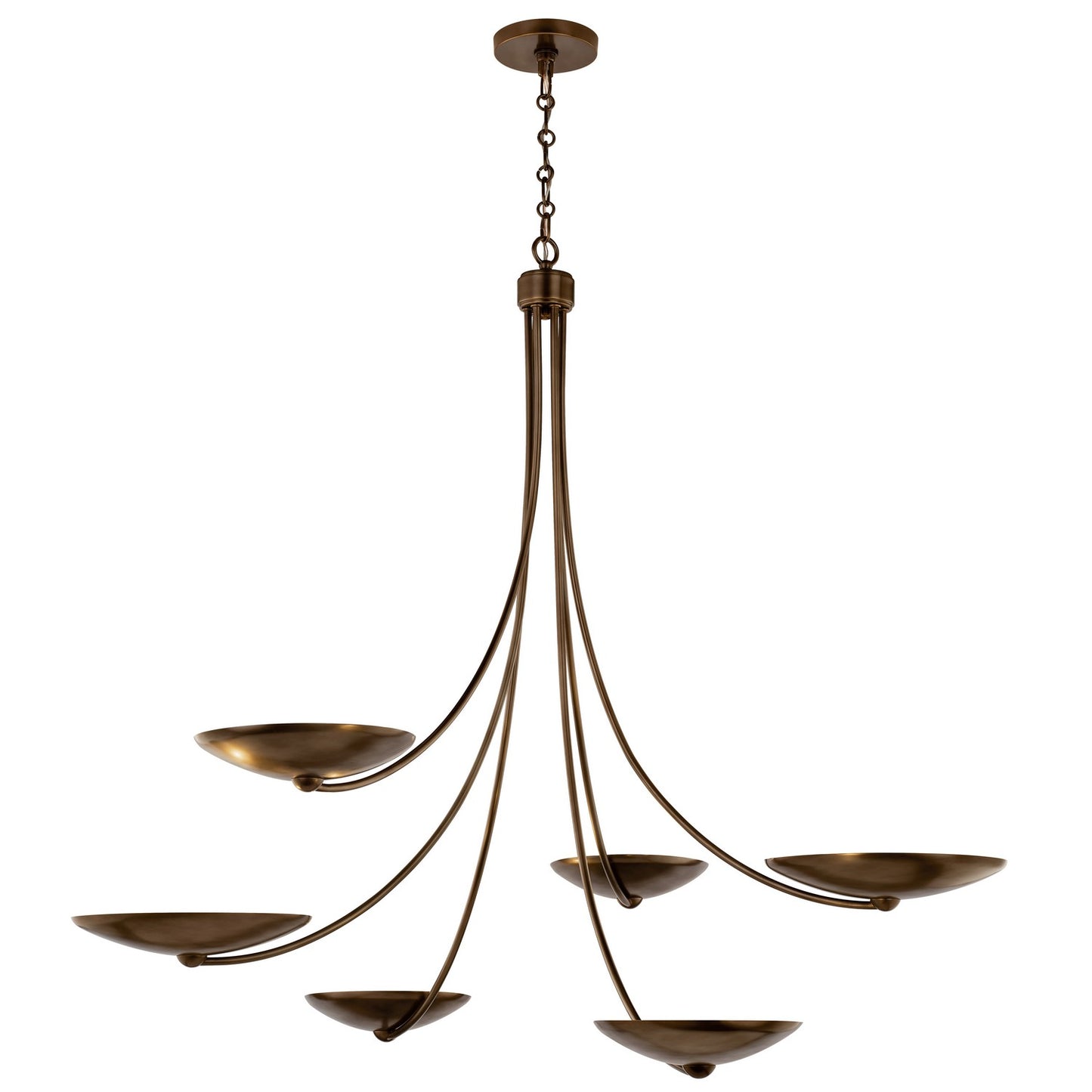 KICHLER 52857LBRLBZ Palmela Six Light Chandelier