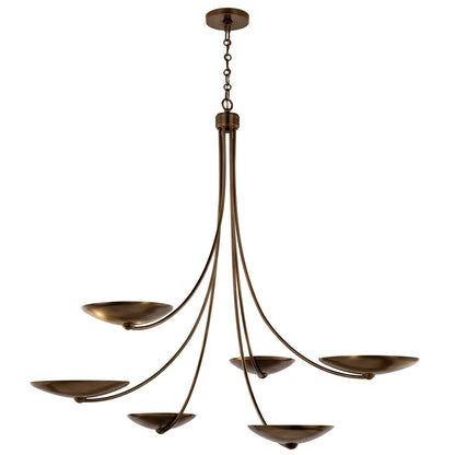 KICHLER 52857LBRLBZ Palmela Six Light Chandelier
