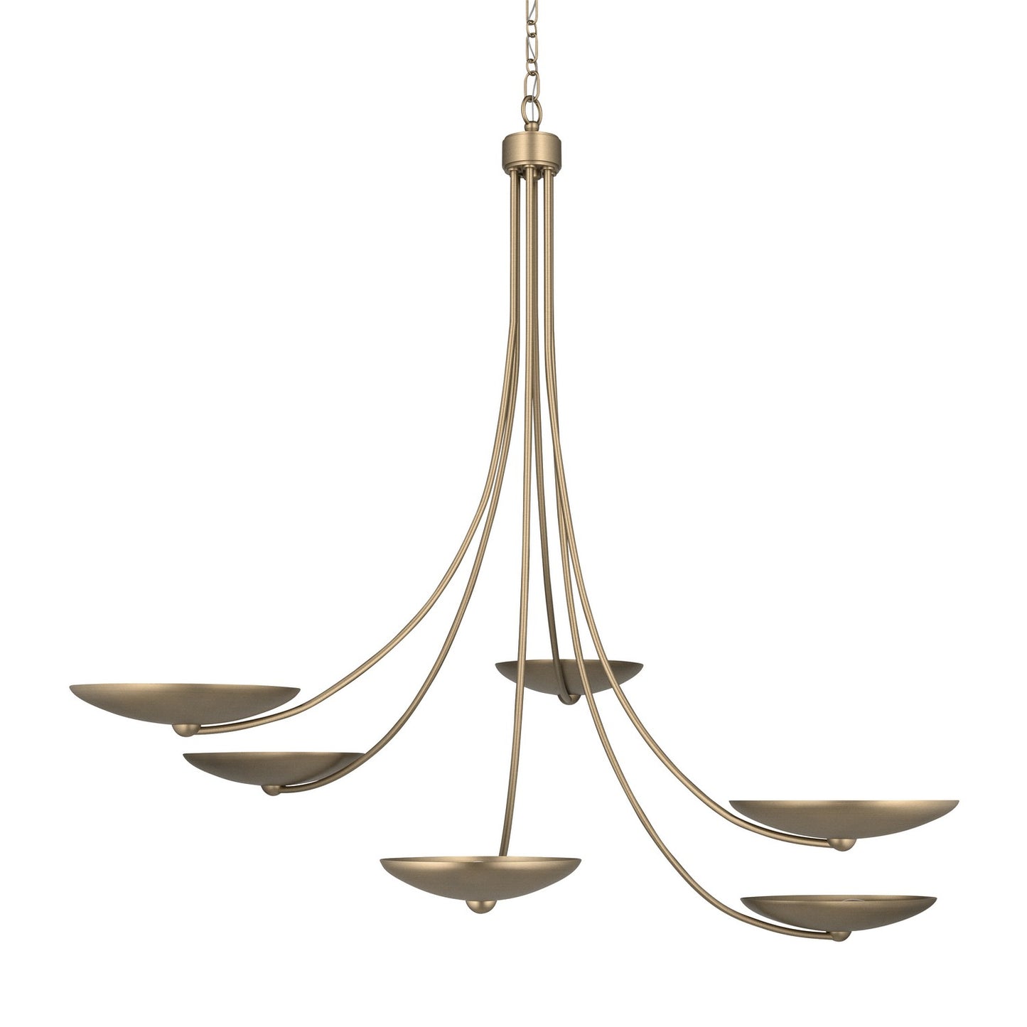 KICHLER 52857CPZ Palmela Six Light Chandelier