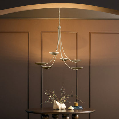 KICHLER 52857CPZ Palmela Six Light Chandelier