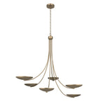 KICHLER 52857CPZ Palmela Six Light Chandelier