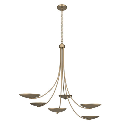 KICHLER 52857CPZ Palmela Six Light Chandelier