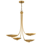 KICHLER 52855LBR Palmela Four Light Chandelier