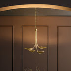 KICHLER 52855LBR Palmela Four Light Chandelier