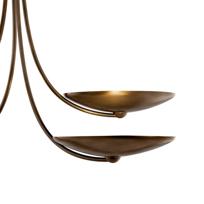 KICHLER 52855LBRLBZ Palmela Four Light Chandelier