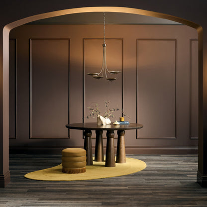 KICHLER 52855LBRLBZ Palmela Four Light Chandelier